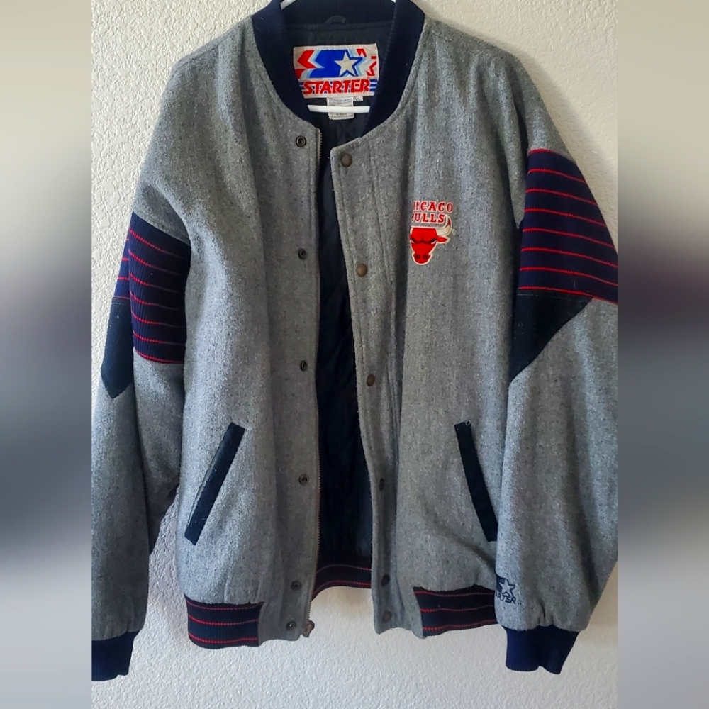 Vintage Chicago Bulls Varsity Jacket NBA